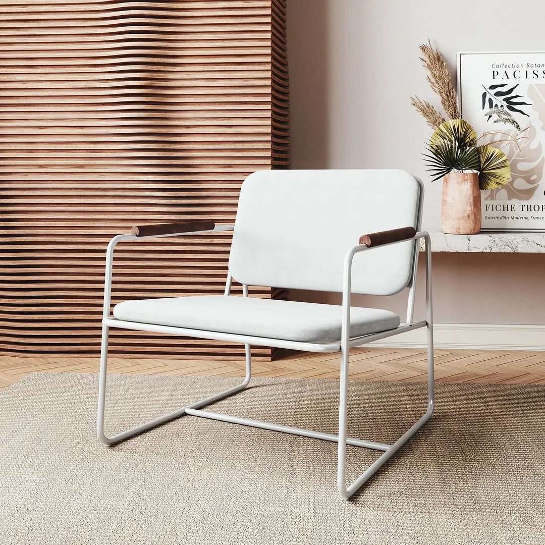 Whythe PU Leather Low Accent Chair 2.0 