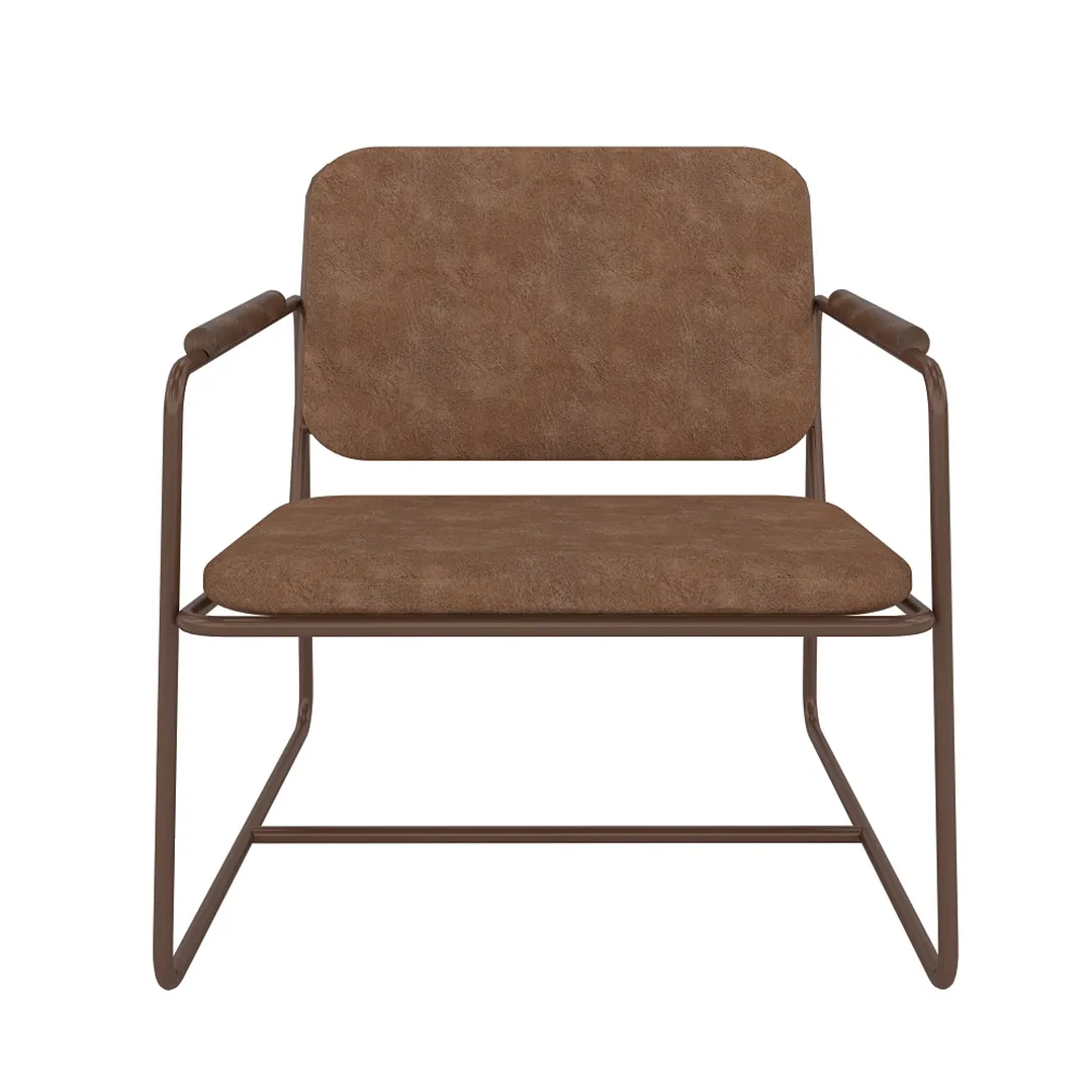 Whythe PU Leather Low Accent Chair 2.0 