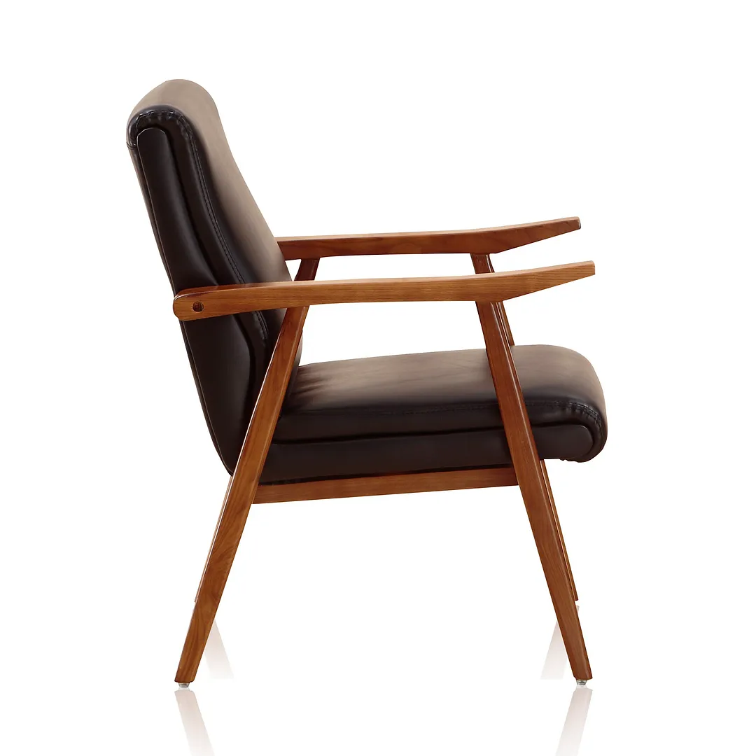 ArchDuke Faux Leather Accent Chair