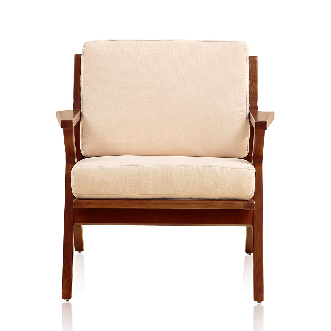 Martelle Twill Weave Accent Chair