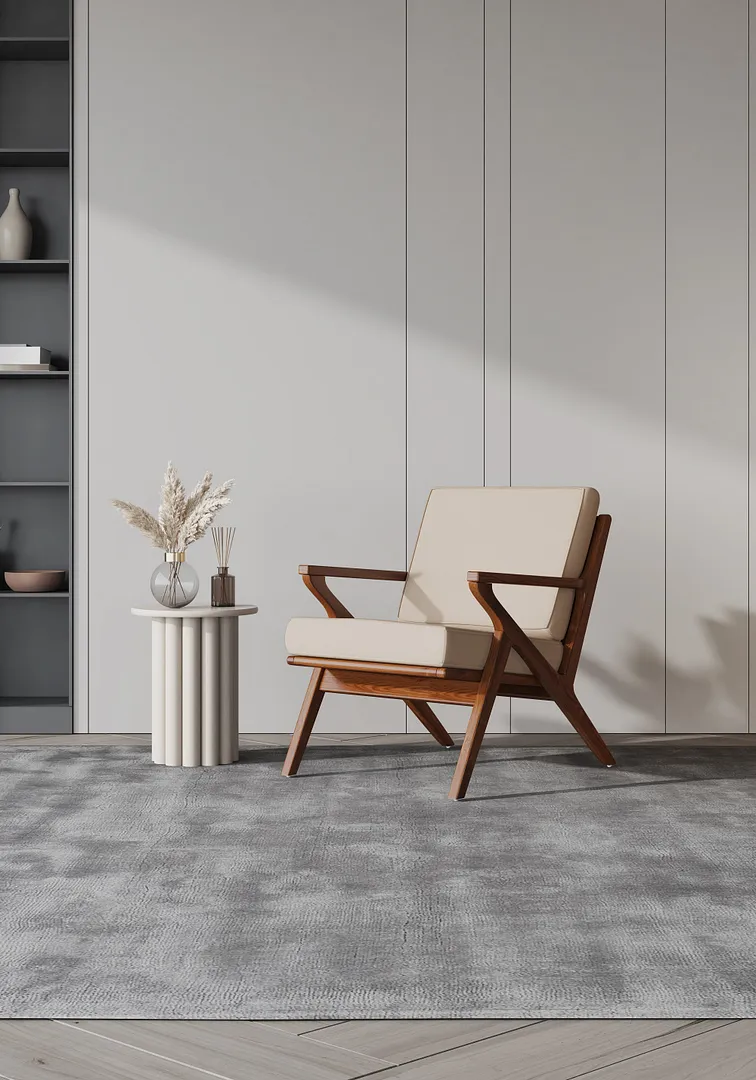 Martelle Twill Weave Accent Chair