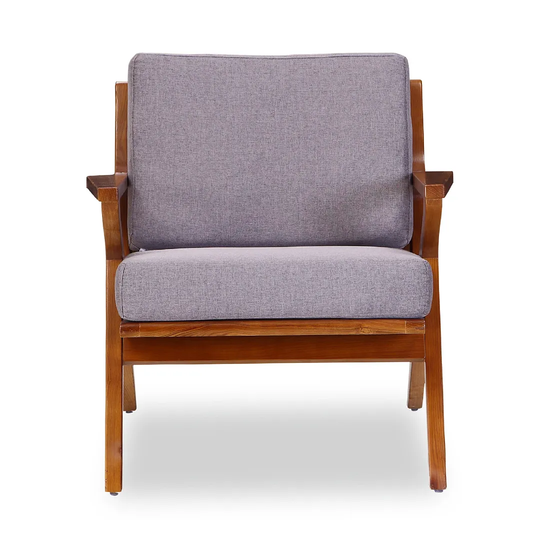 Martelle Twill Weave Accent Chair
