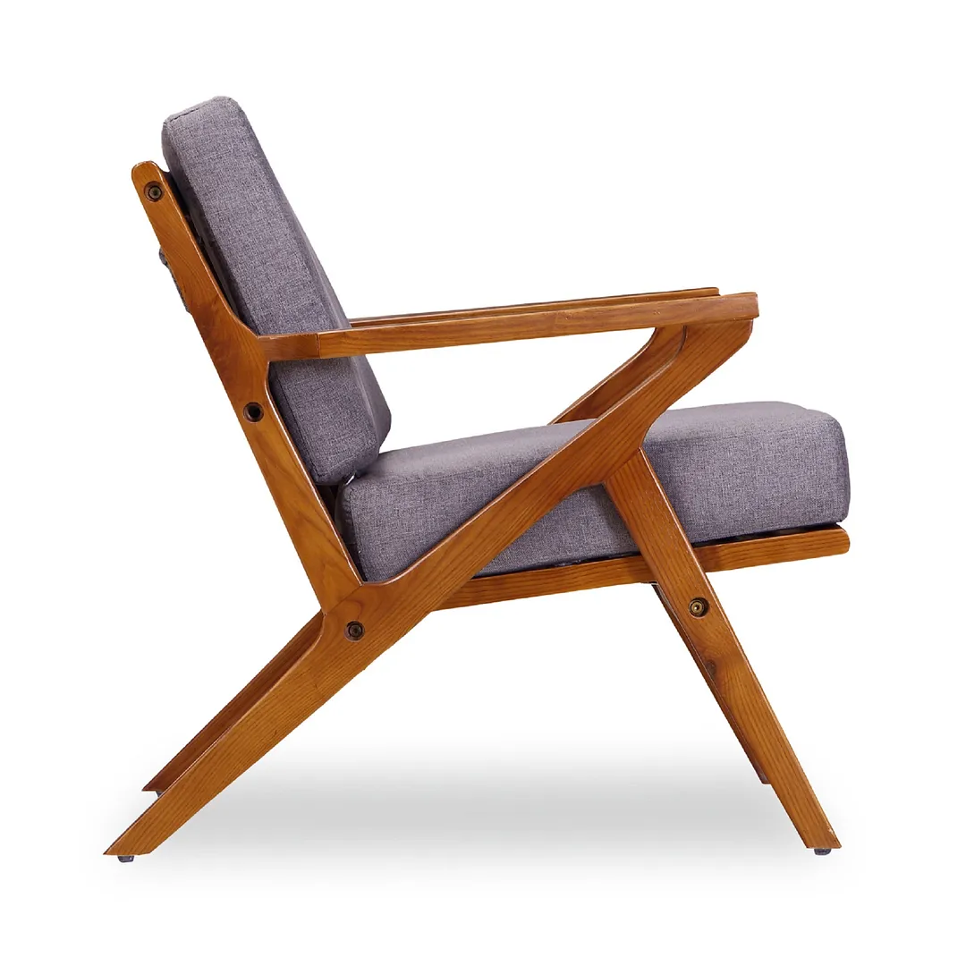 Martelle Twill Weave Accent Chair