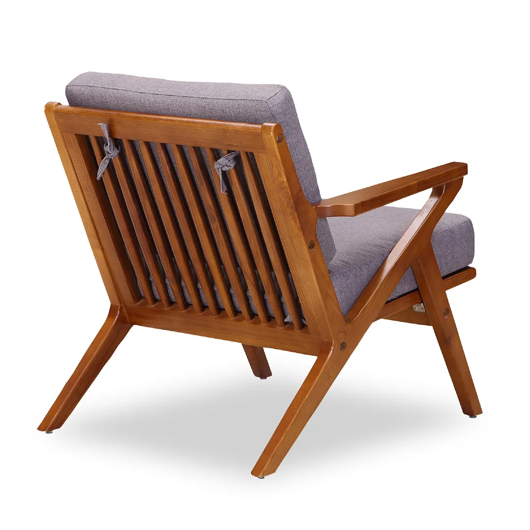 Martelle Twill Weave Accent Chair