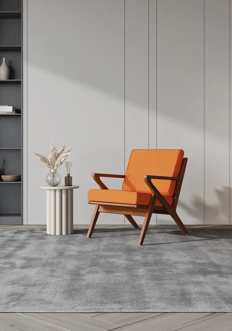 Martelle Twill Weave Accent Chair