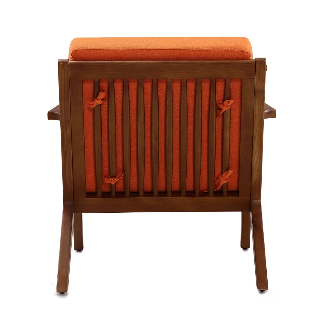 Martelle Twill Weave Accent Chair