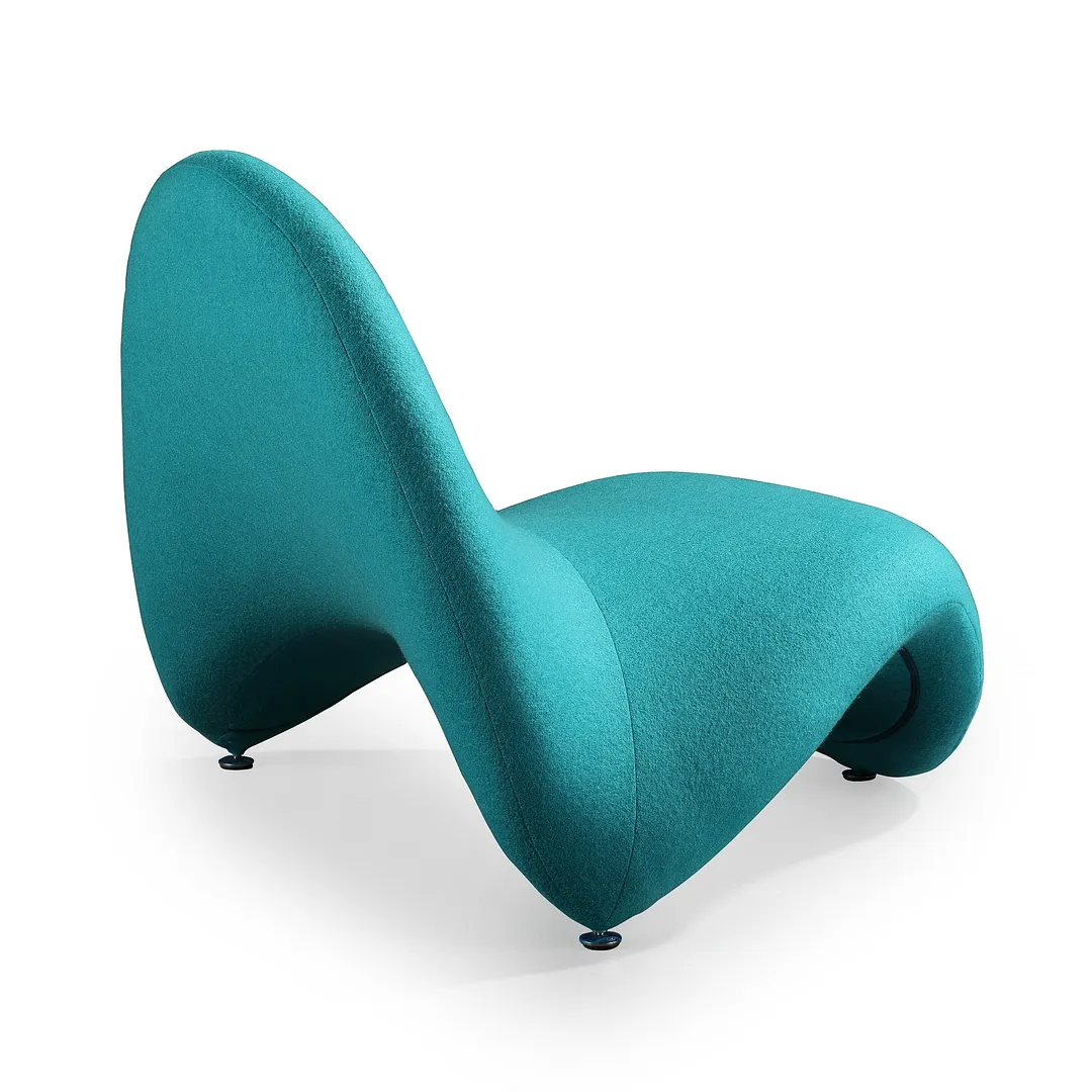 Manhattan Comfort Accent Chair, Teal