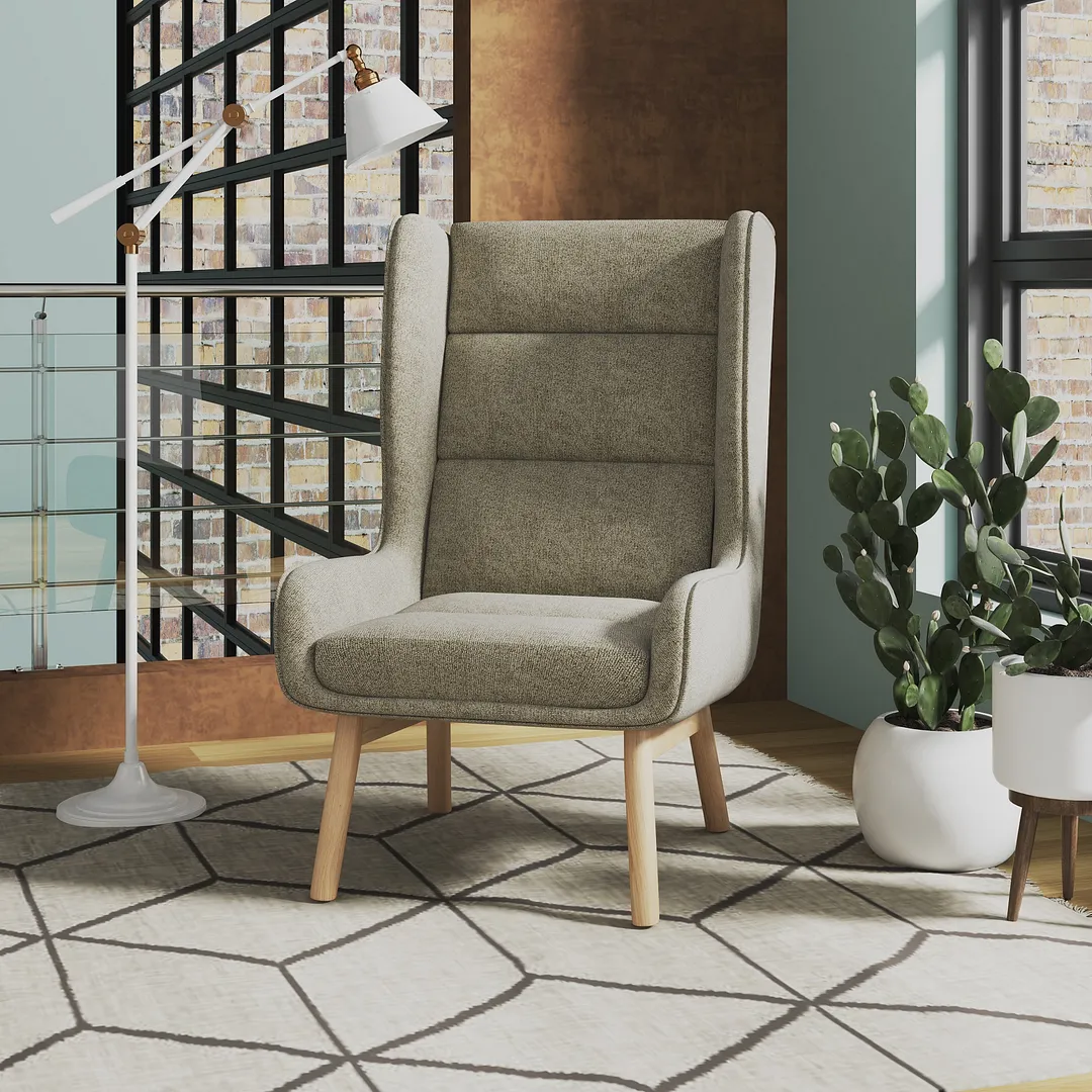 Sampson Twill Accent Chair