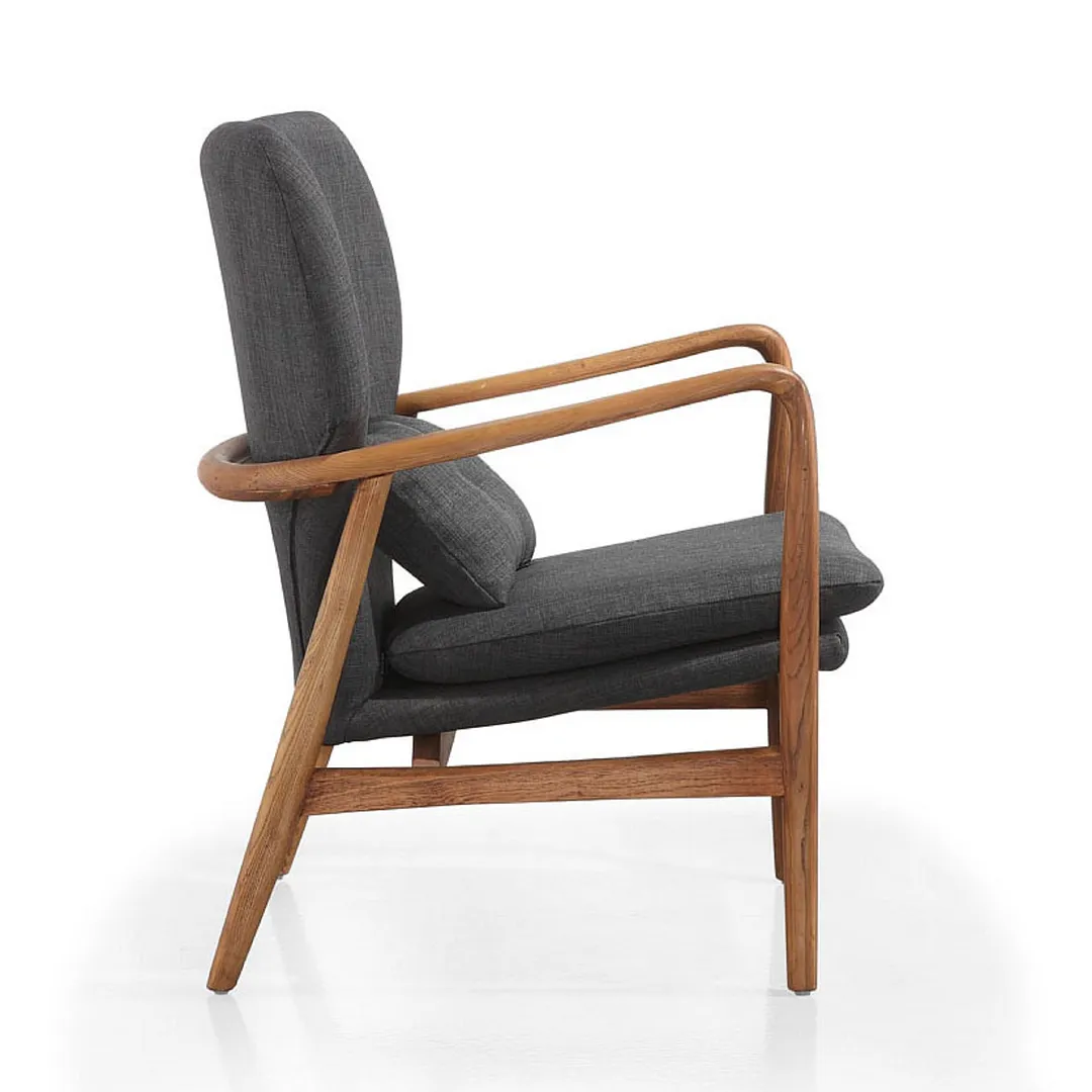 Bradley Linen Weave Accent Chair