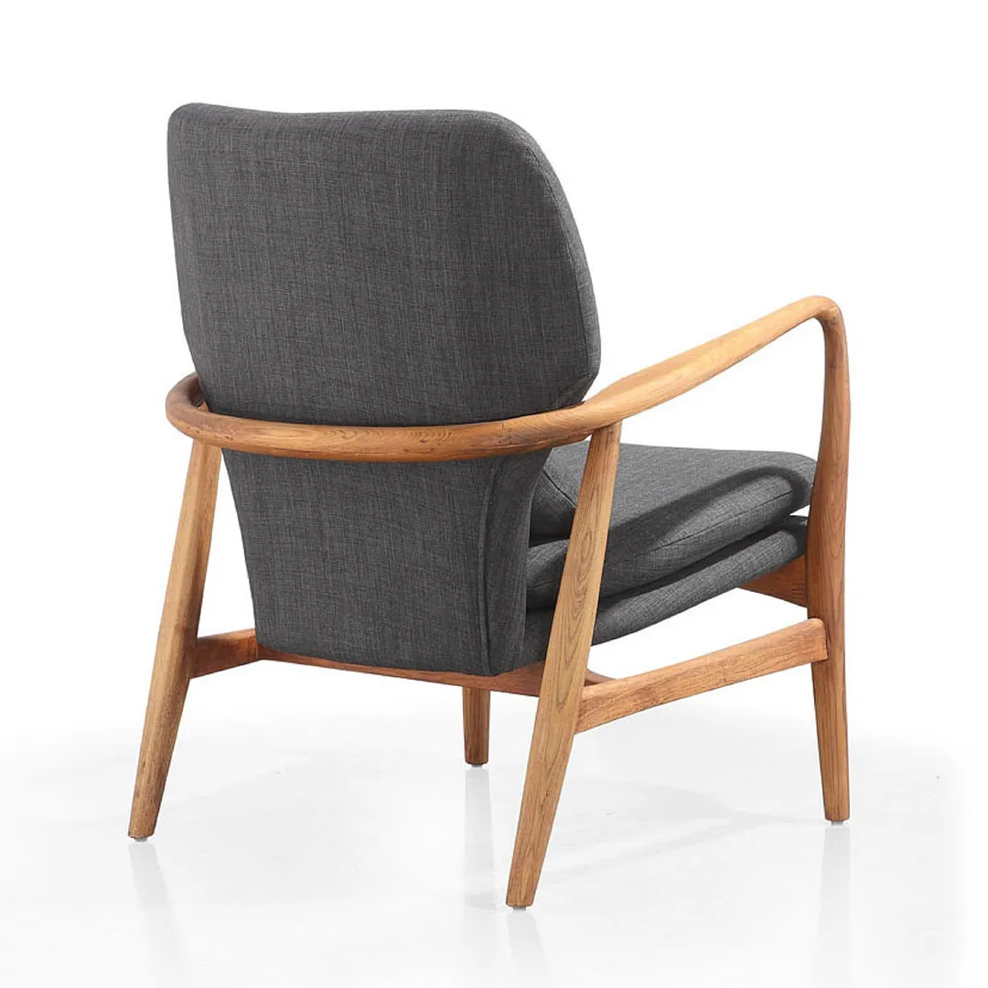 Bradley Linen Weave Accent Chair