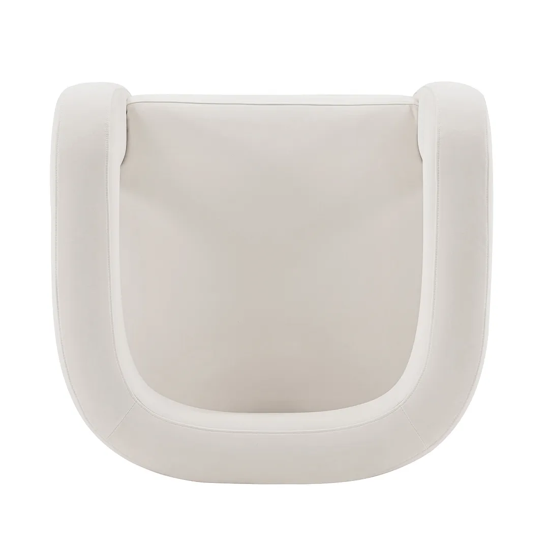 Amirah Velvet  Accent Chair 