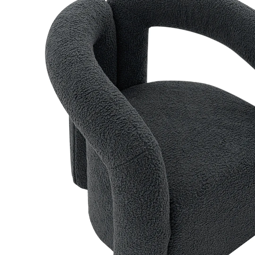 Darian Boucle Accent Chair 