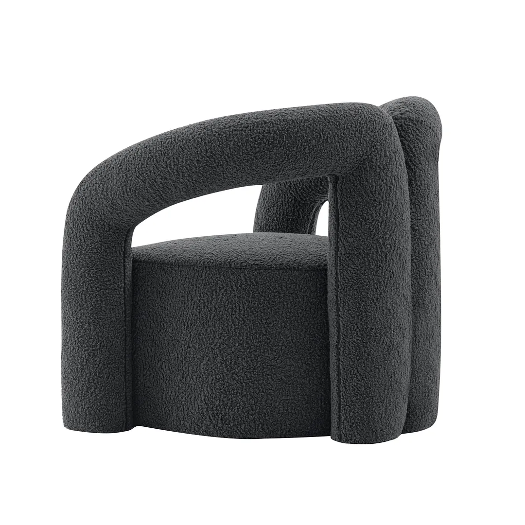 Darian Boucle Accent Chair 