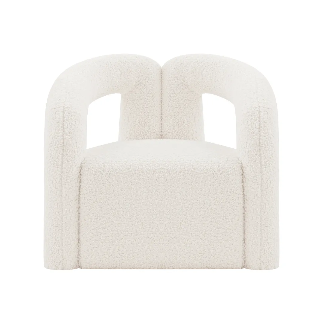 Darian Boucle Accent Chair 