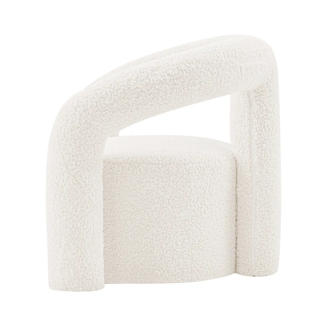 Darian Boucle Accent Chair 