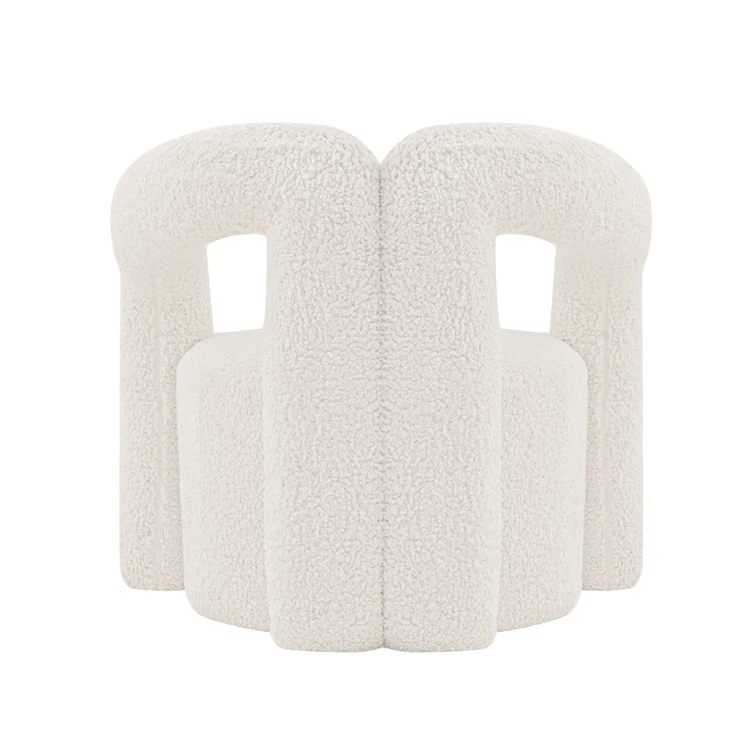 Darian Boucle Accent Chair 