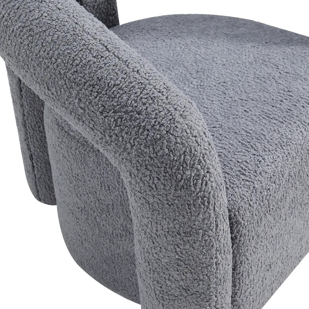 Darian Boucle Accent Chair 