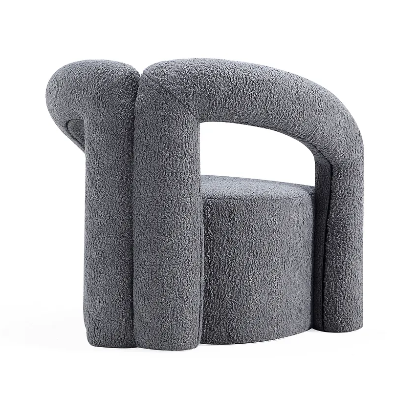 Darian Boucle Accent Chair 