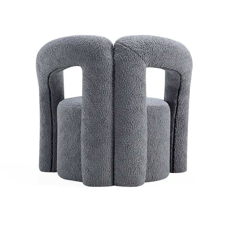Darian Boucle Accent Chair 