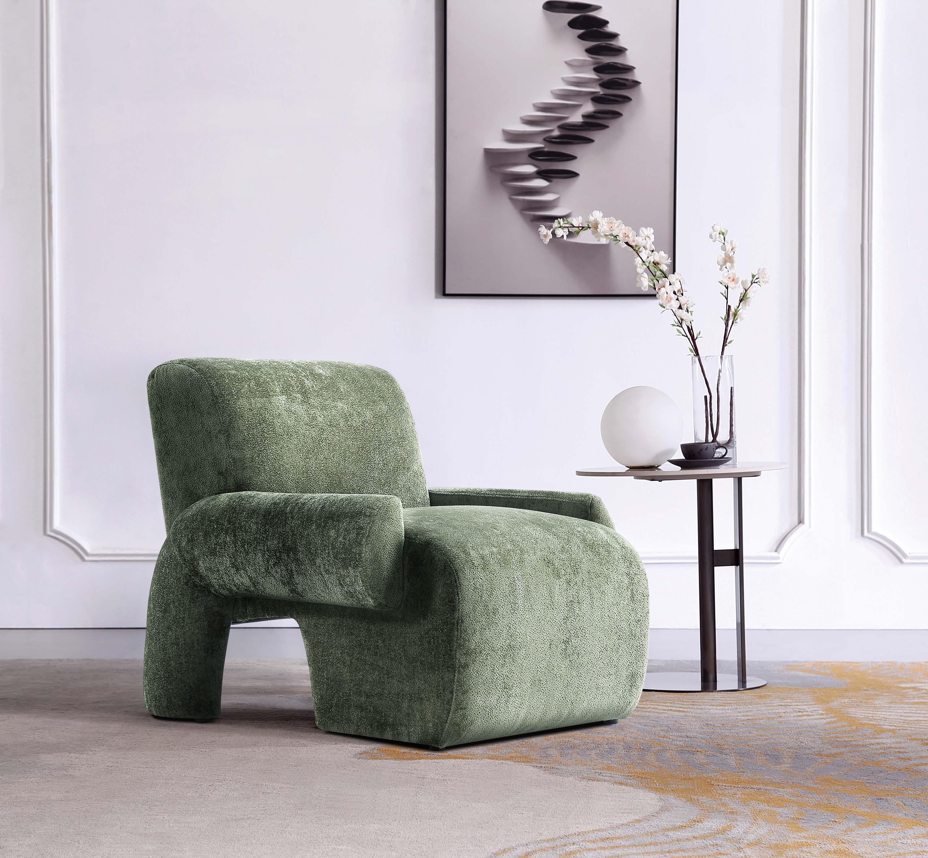 Verandah Chenille Accent Chair 