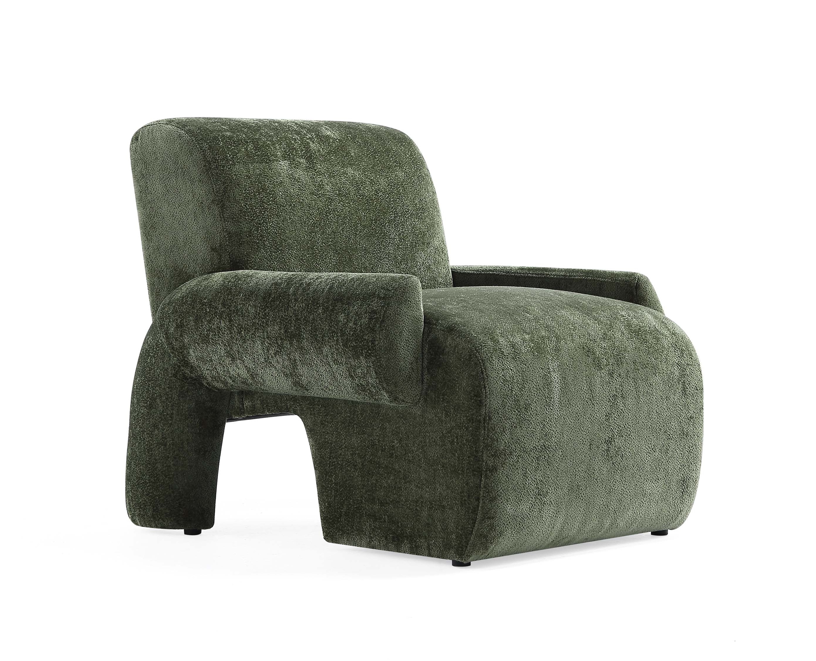 Verandah Chenille Accent Chair 
