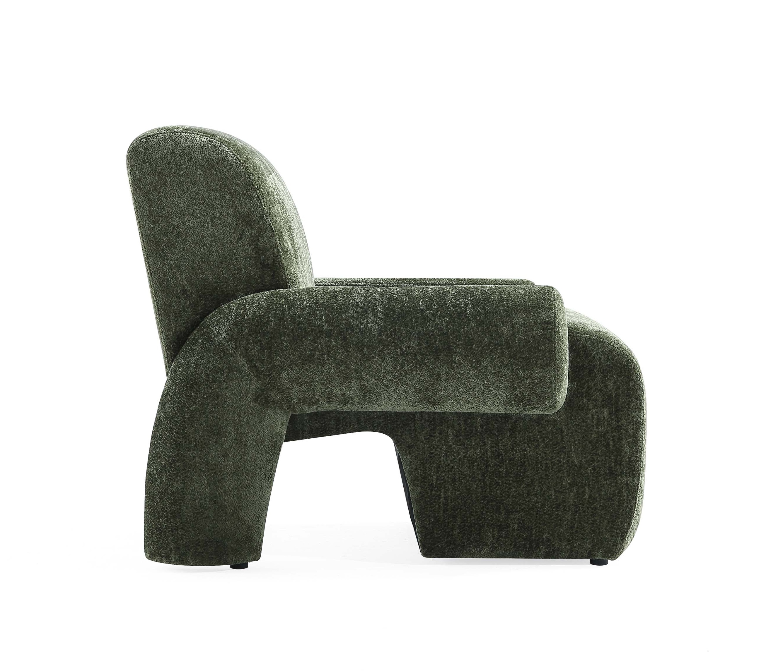 Verandah Chenille Accent Chair 