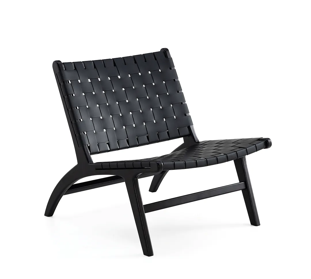 Maintenon Leatherette Accent Chair