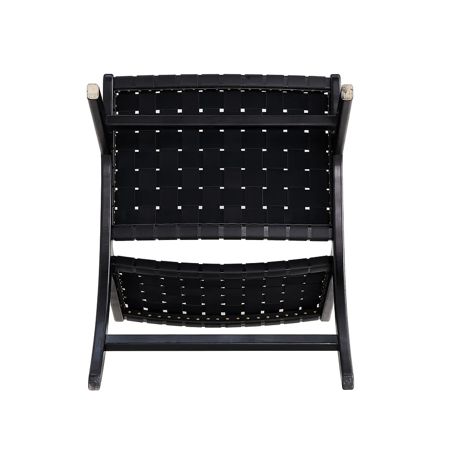 Maintenon Leatherette Accent Chair 