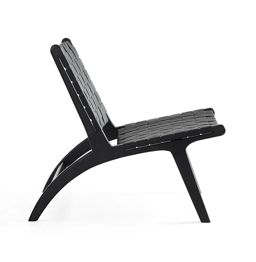 Maintenon Leatherette Accent Chair 