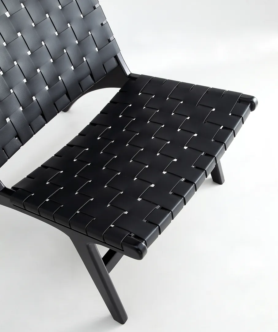 Maintenon Leatherette Accent Chair 