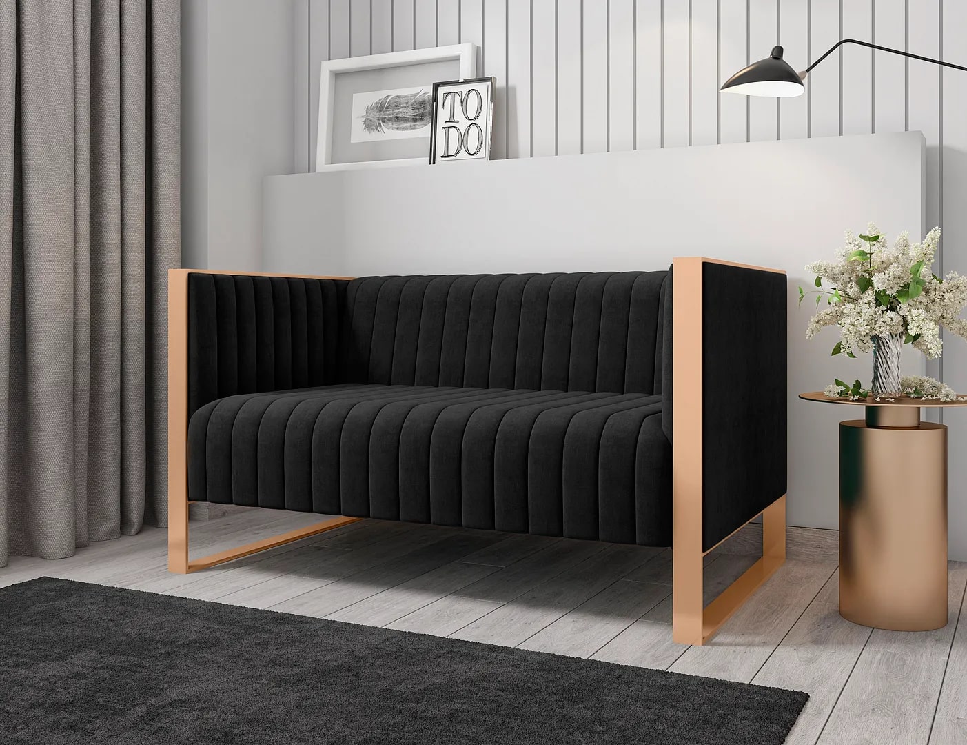 manhattan-comfort-trillium-loveseat-in-black-and-gold