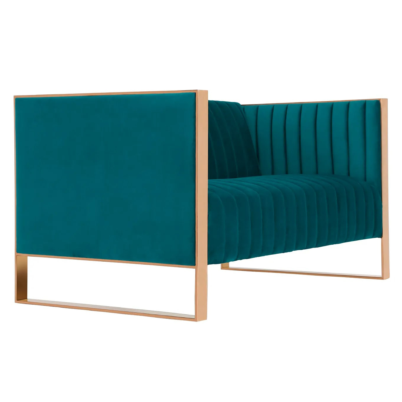 Trillium 57.5-inch Velvet 2-Seater Loveseat