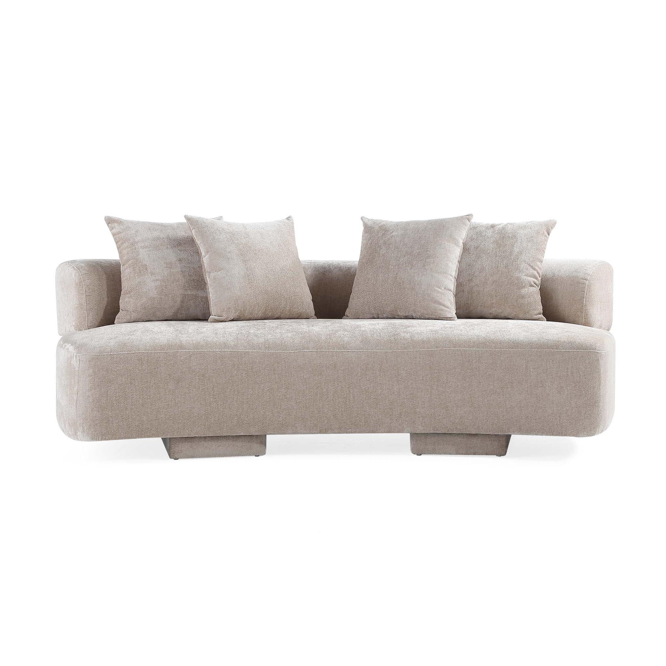 Verandah Chenille 90.6-inch Sofa 