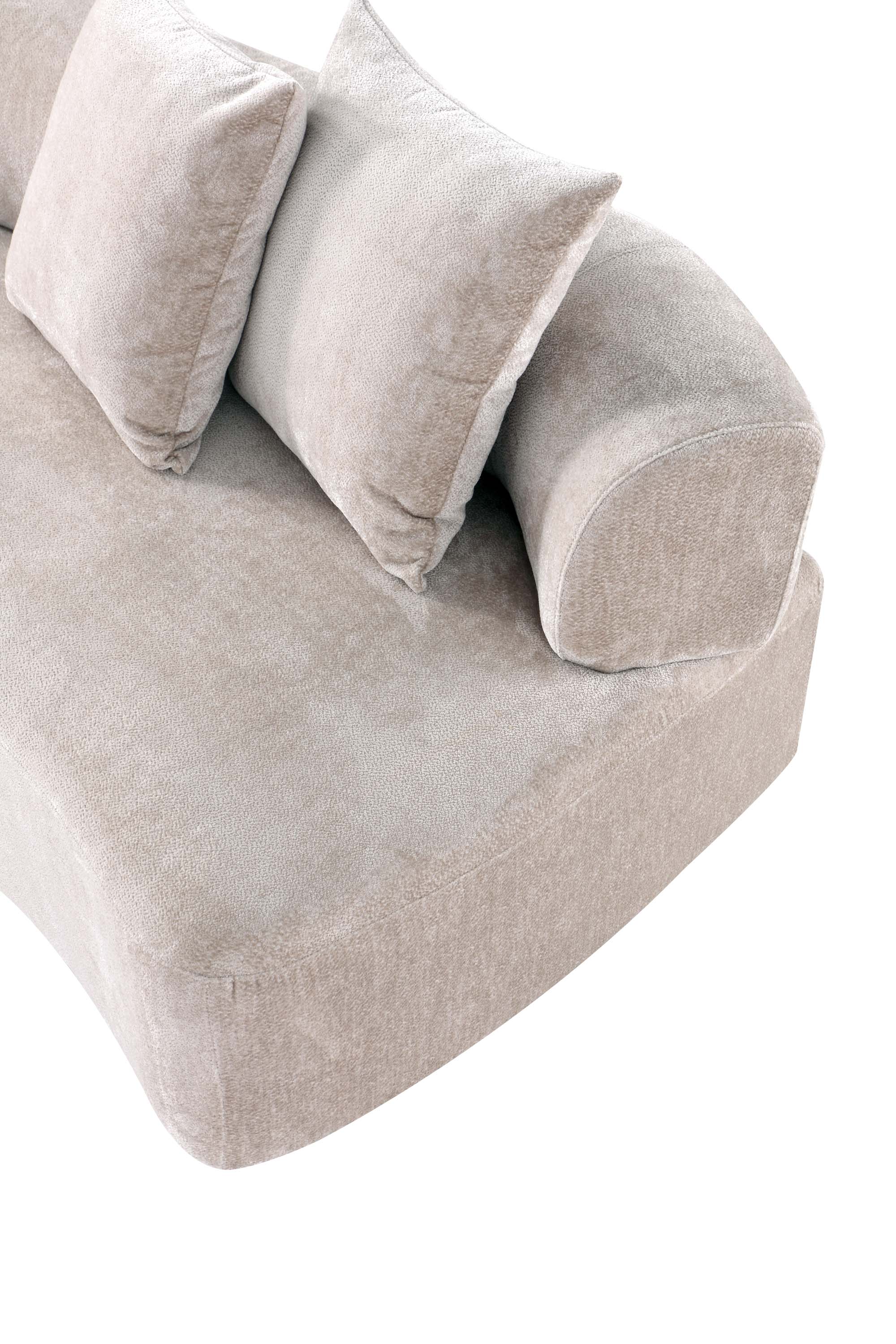 Verandah Chenille 90.6-inch Sofa 