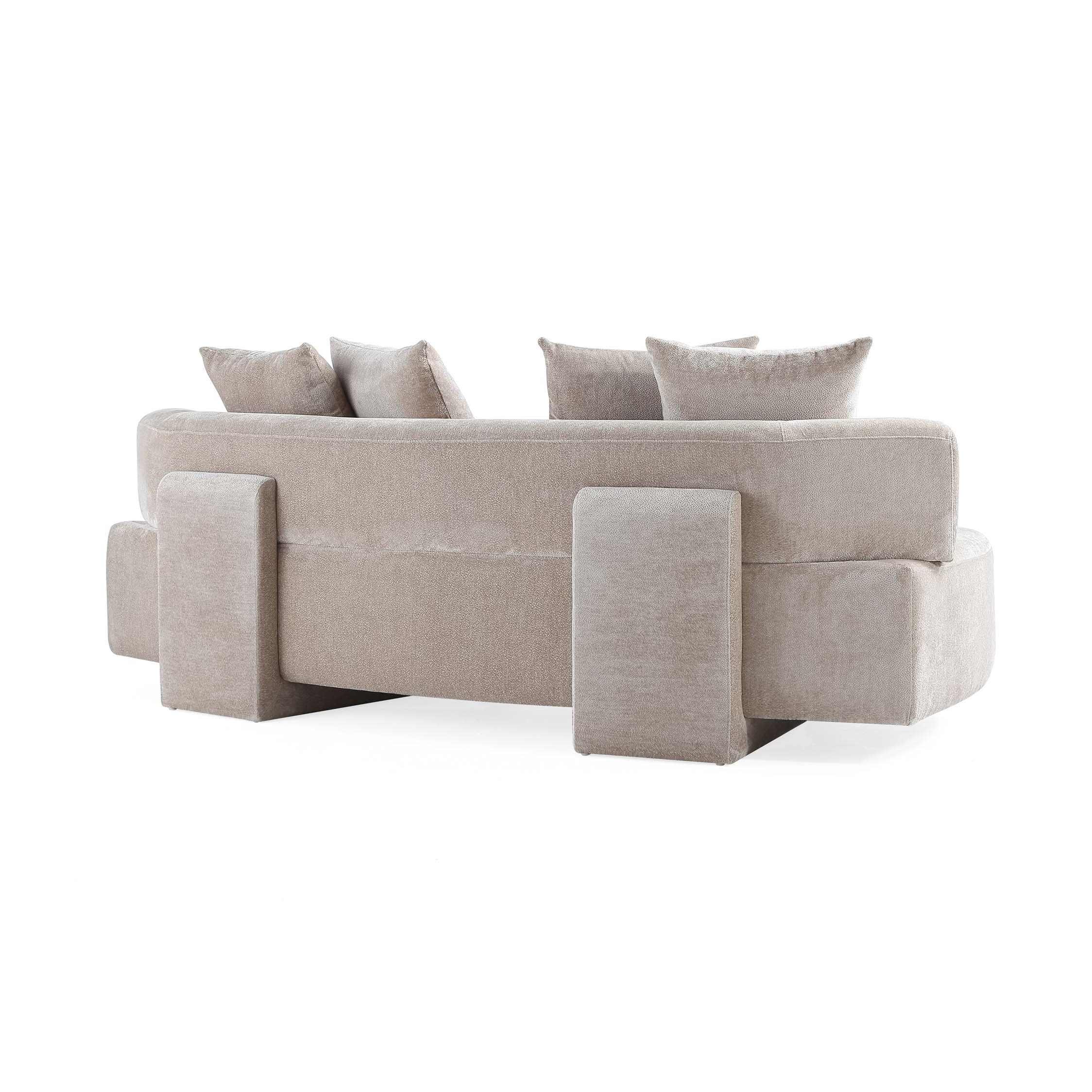 Verandah Chenille 90.6-inch Sofa 