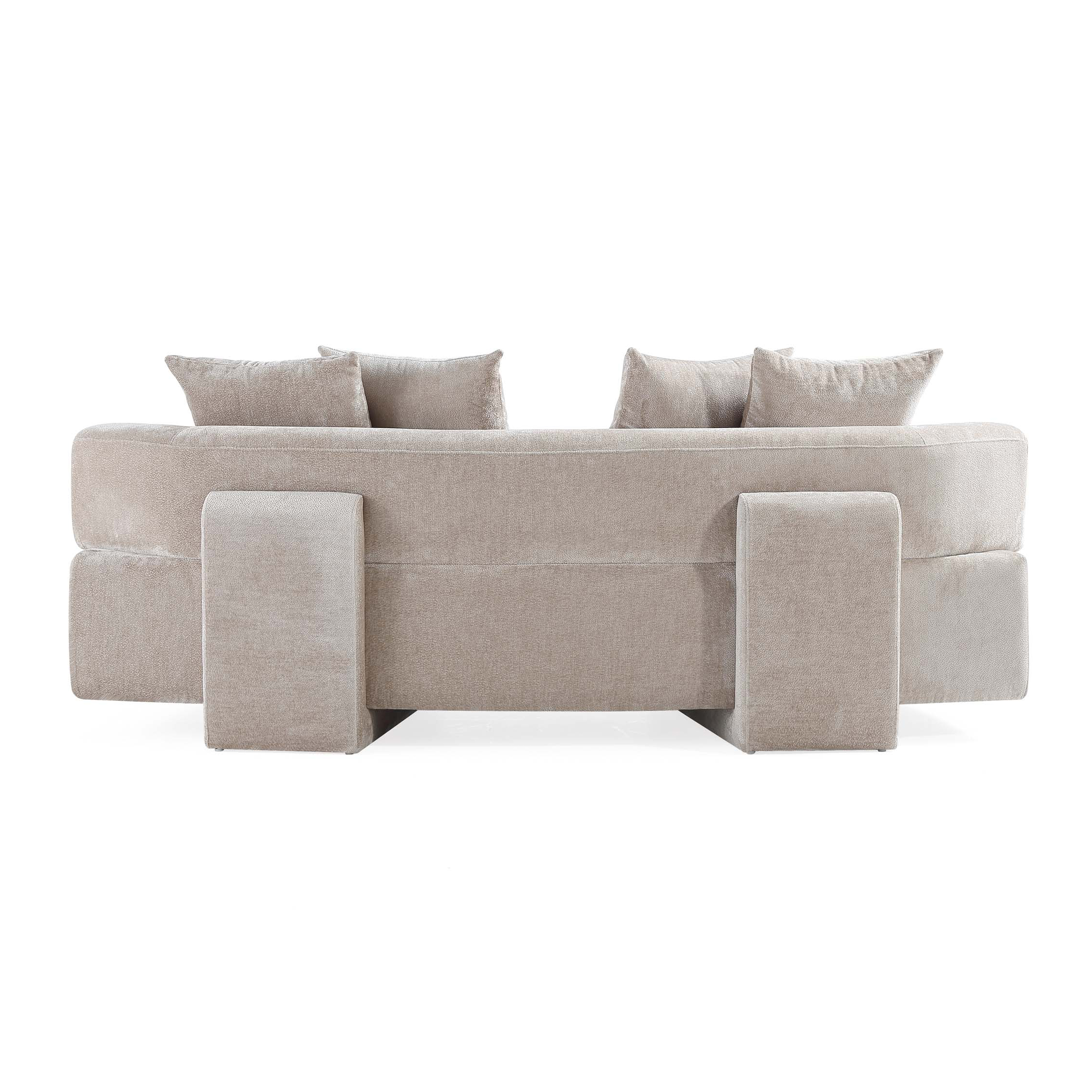 Verandah Chenille 90.6-inch Sofa 