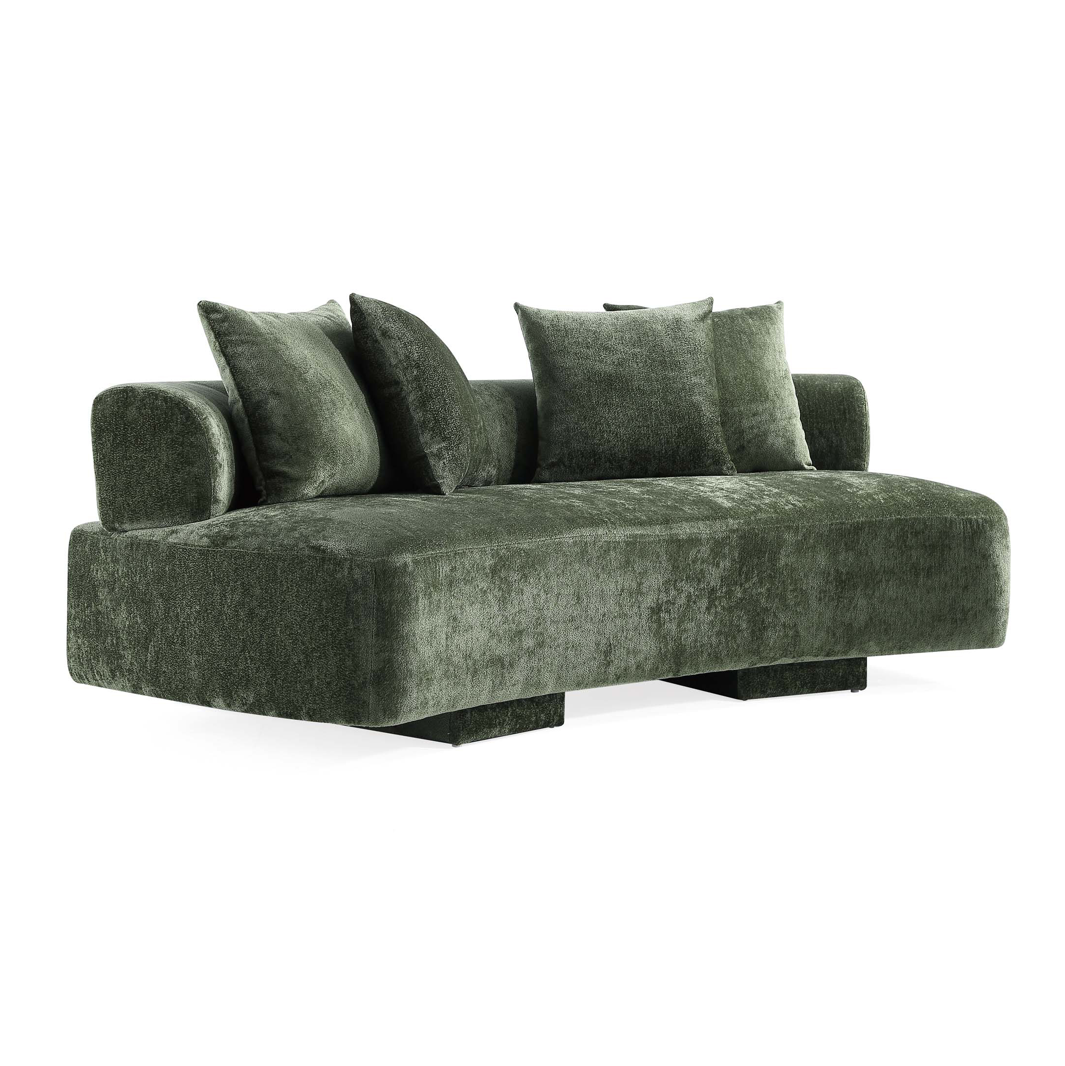 Verandah Chenille 90.6-inch Sofa 