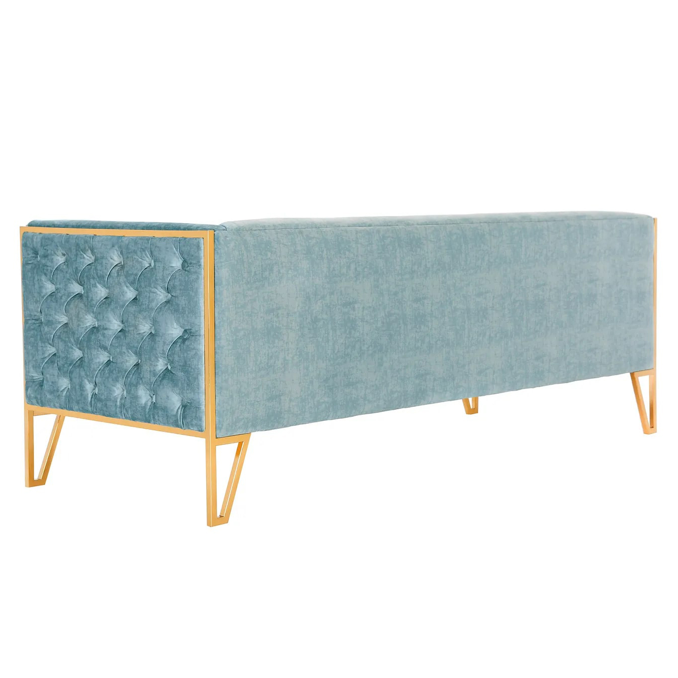 Vector 81.5-inch Velvet 3-Seat Sofa