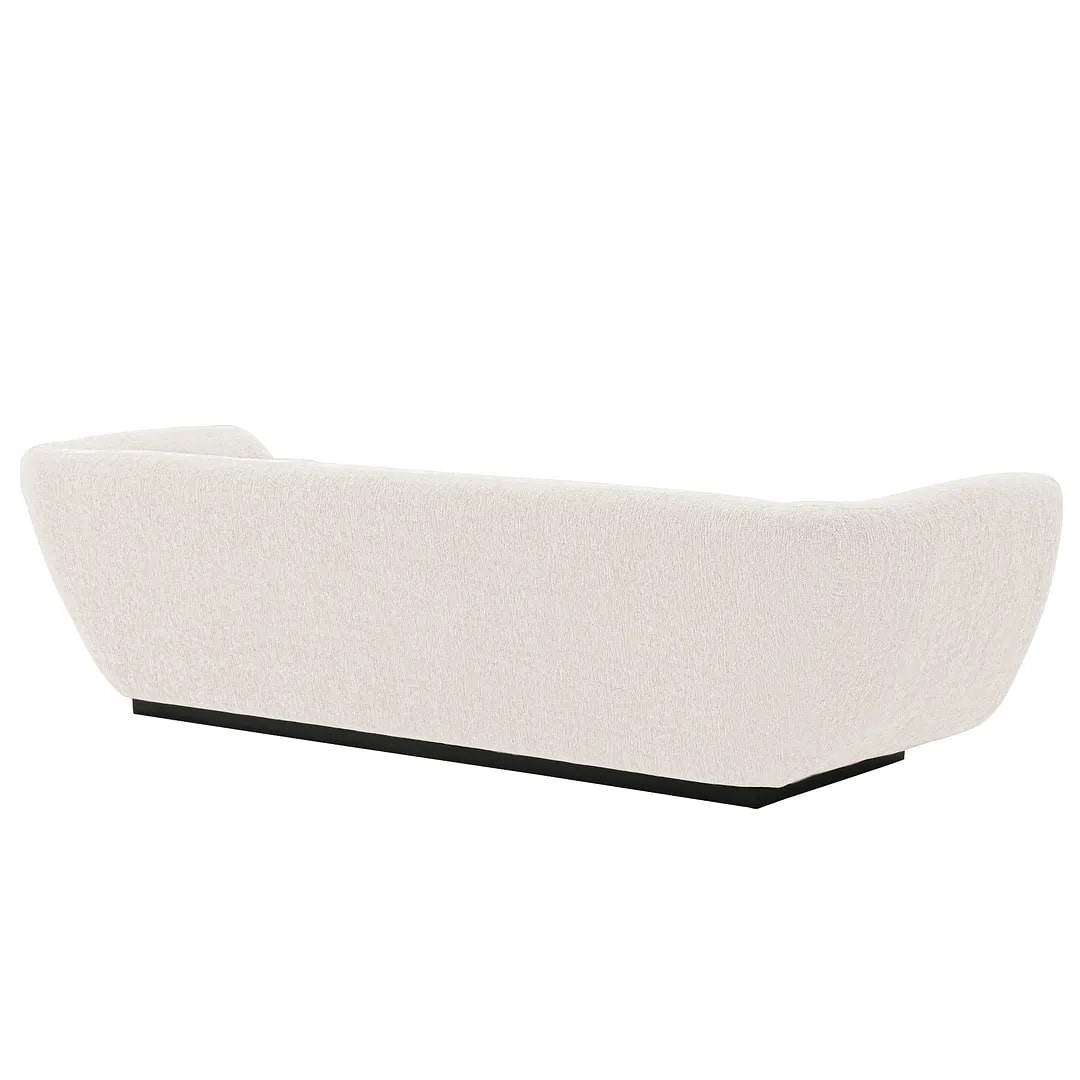 Ulka Chenille Sofa w/Pillows 