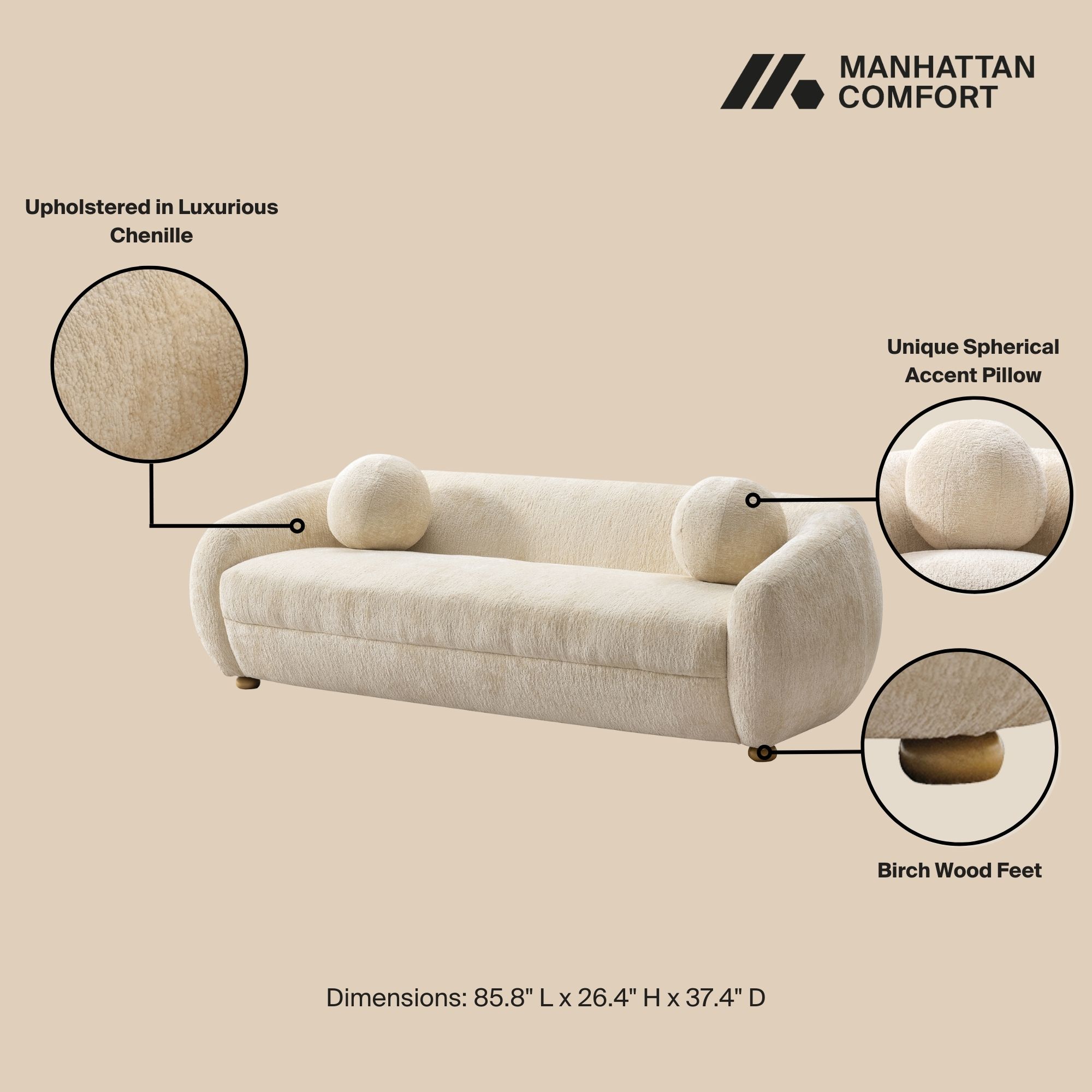Modern-Tribeca-Chenille-85-8-in-Sofa-in-Cream