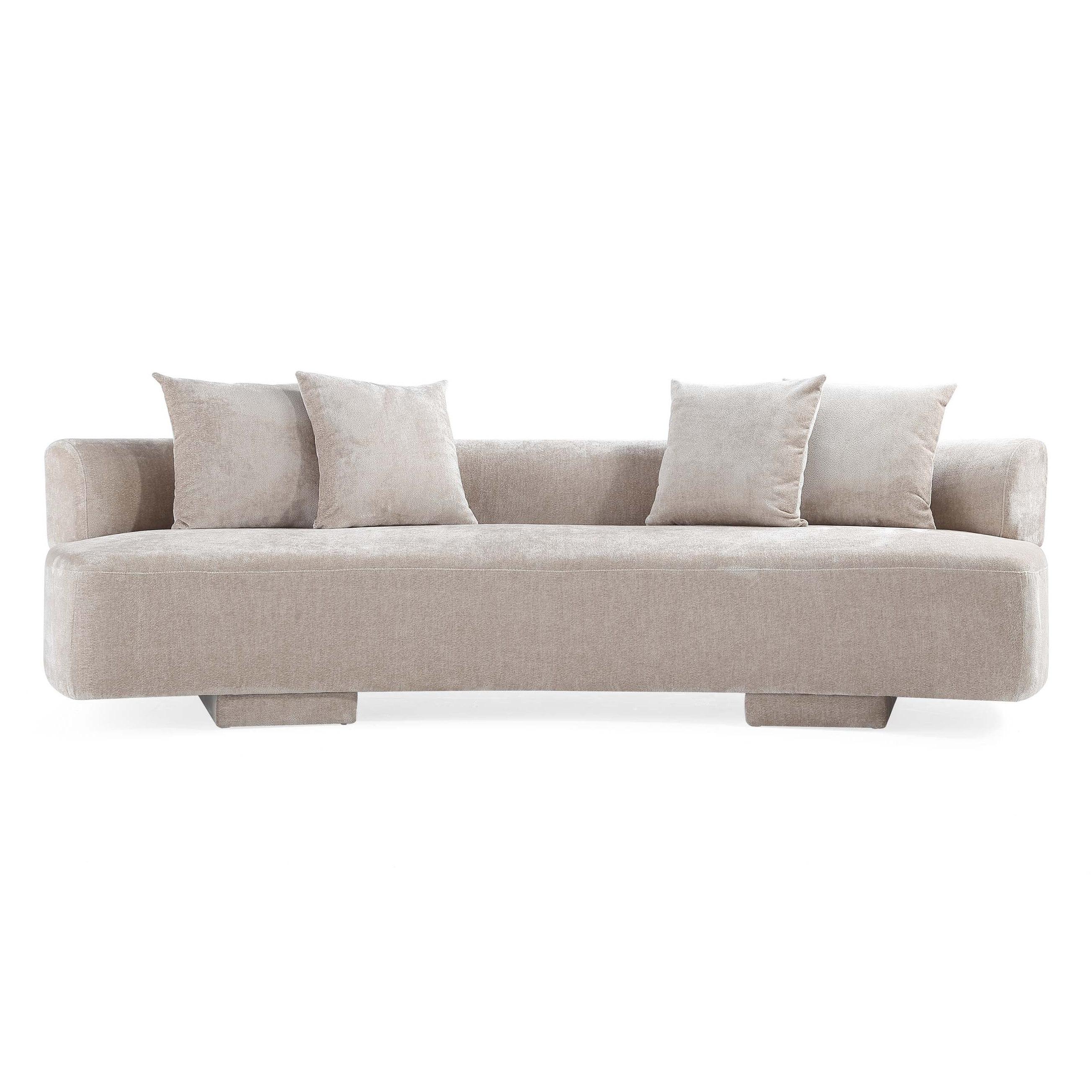 Verandah Chenille 112-inch XL Sofa 