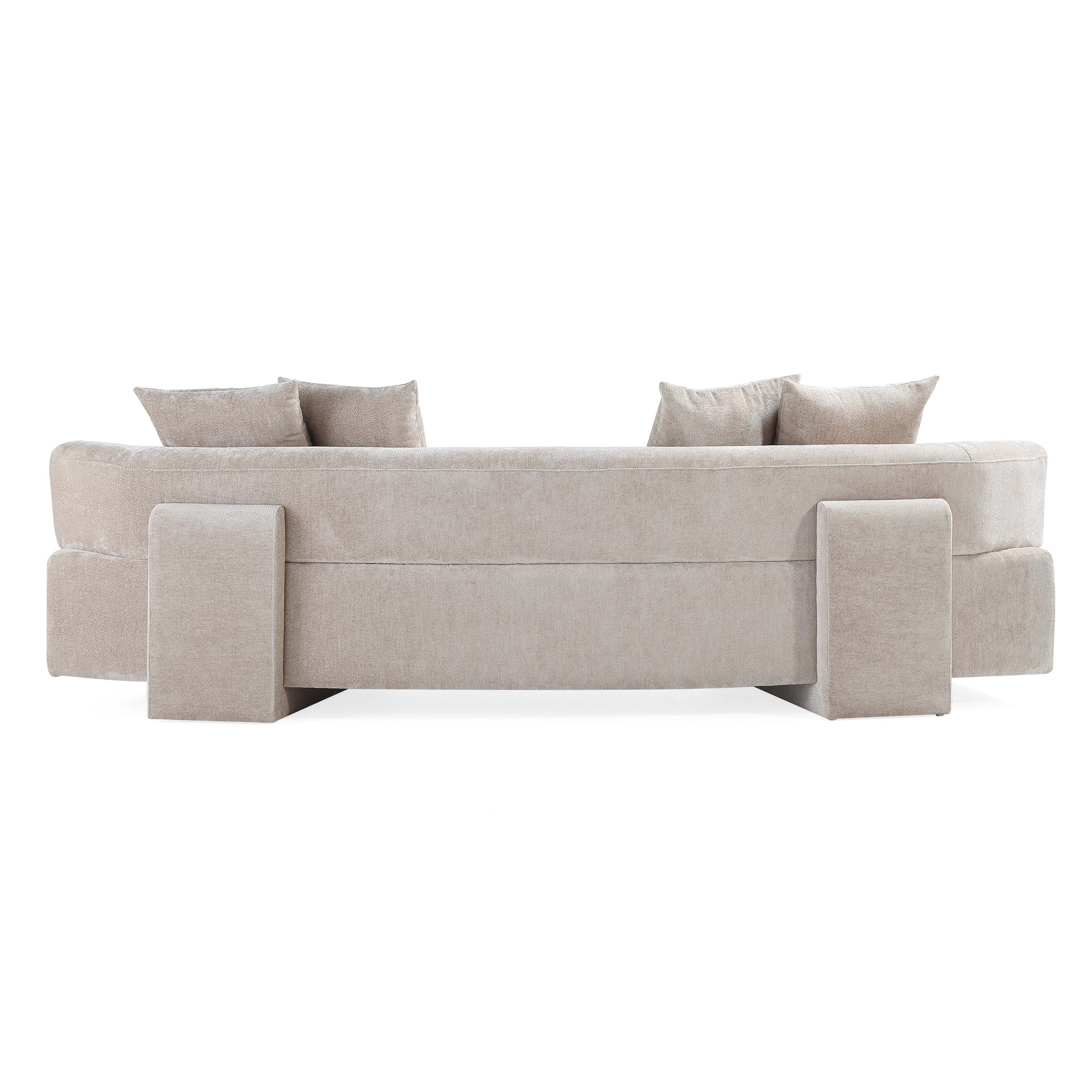 Verandah Chenille 112-inch XL Sofa 