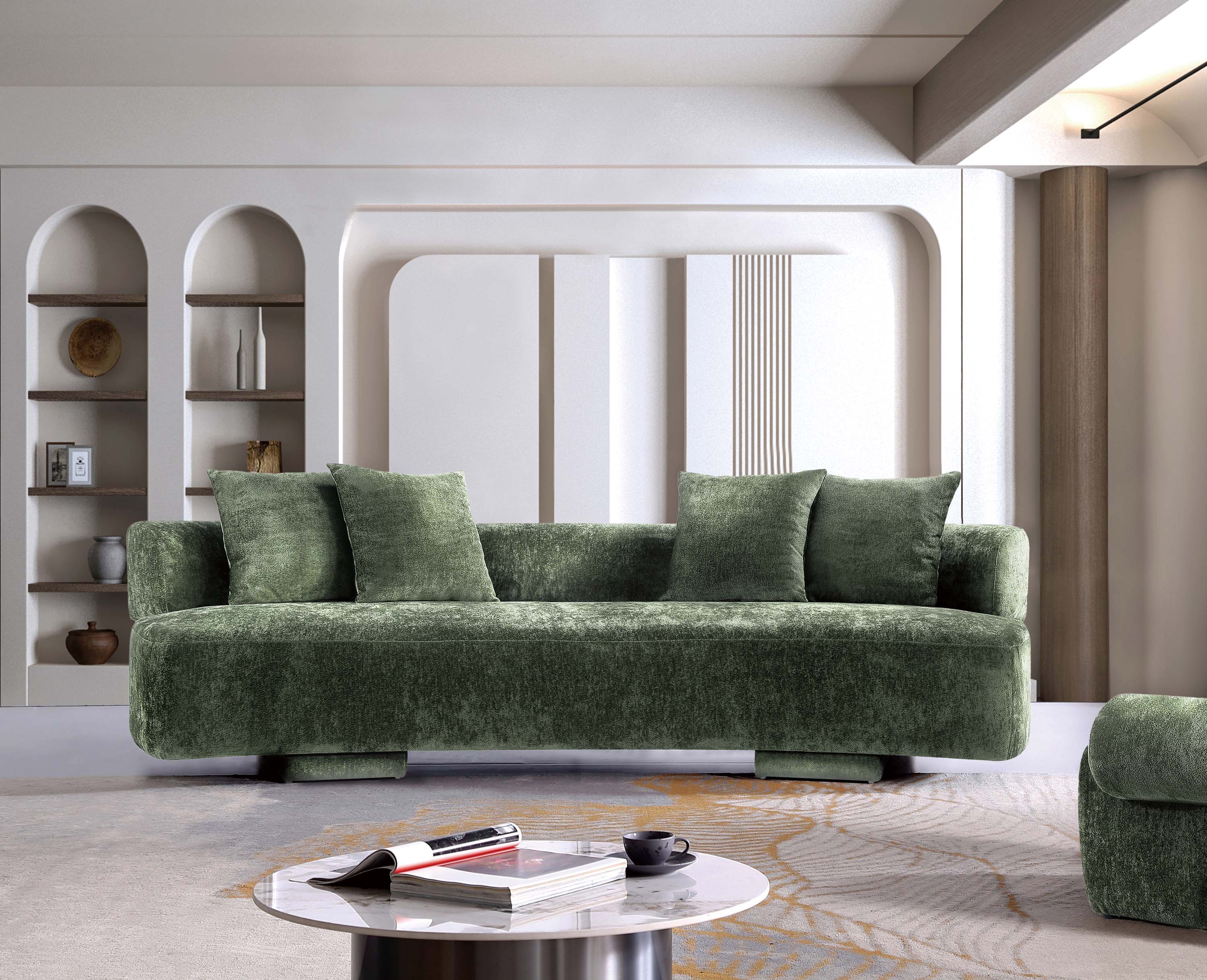 Verandah Chenille 112-inch XL Sofa 