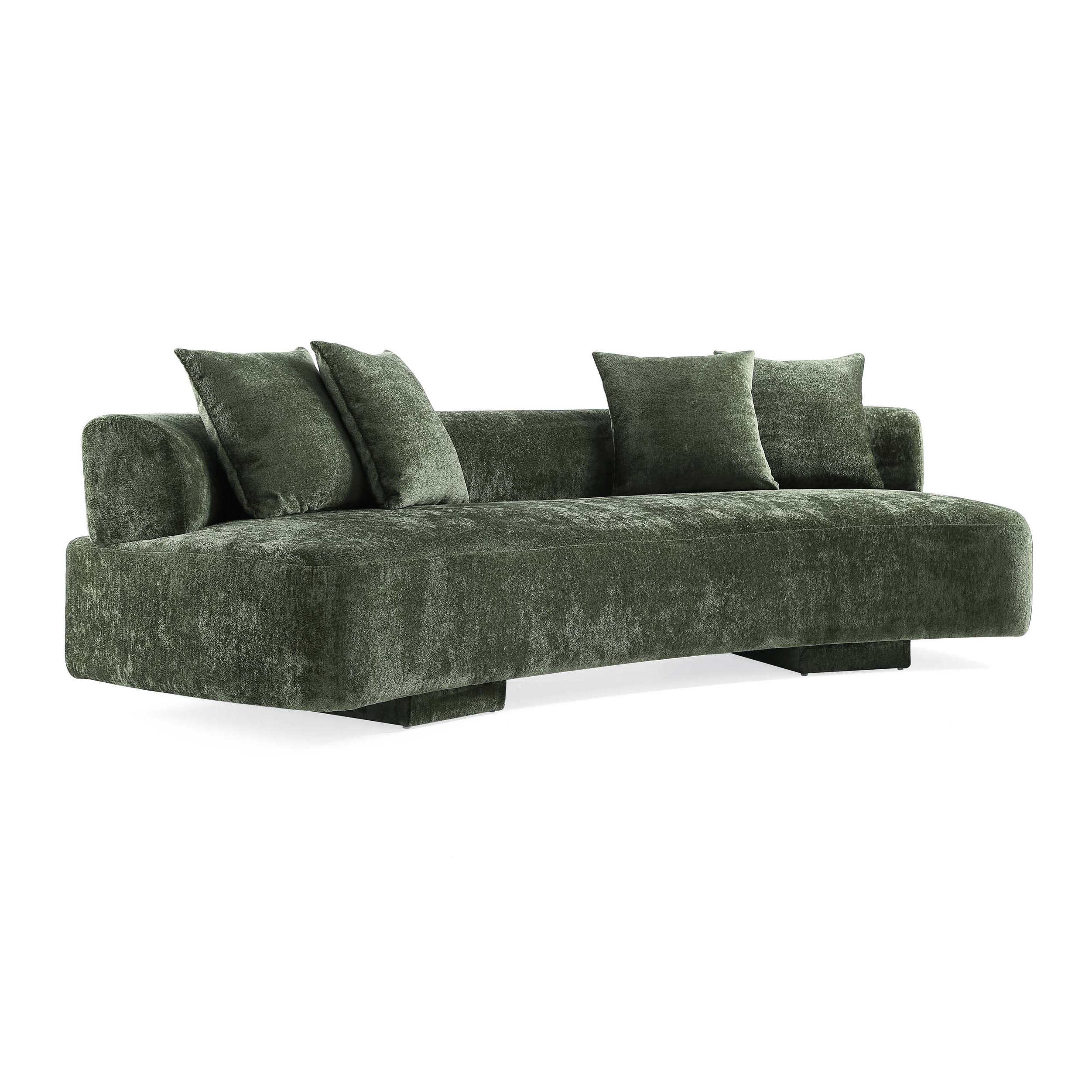 Verandah Chenille 112-inch XL Sofa 