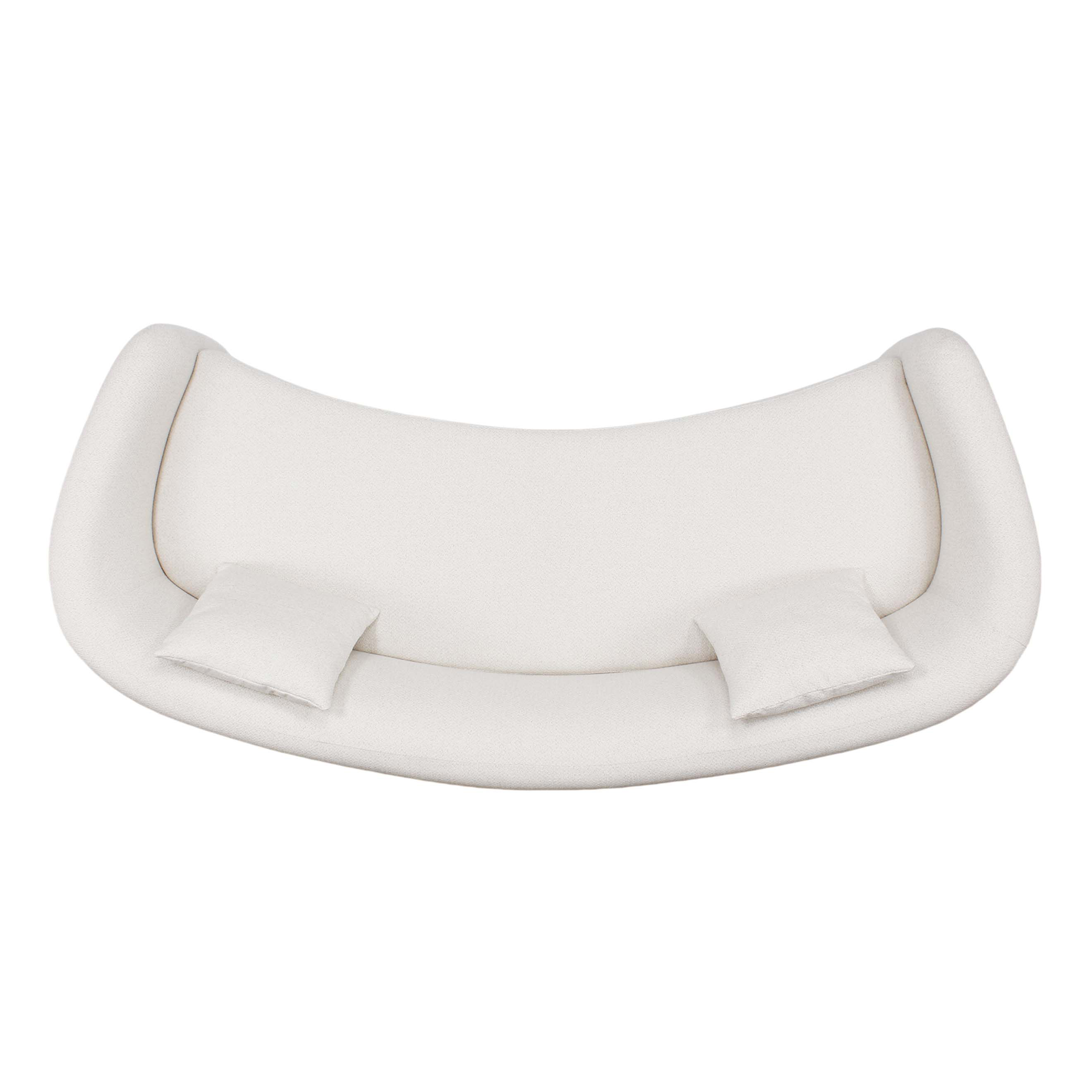 Sylvia Tweed 103.5-inch Sofa w/Accent Pillows 