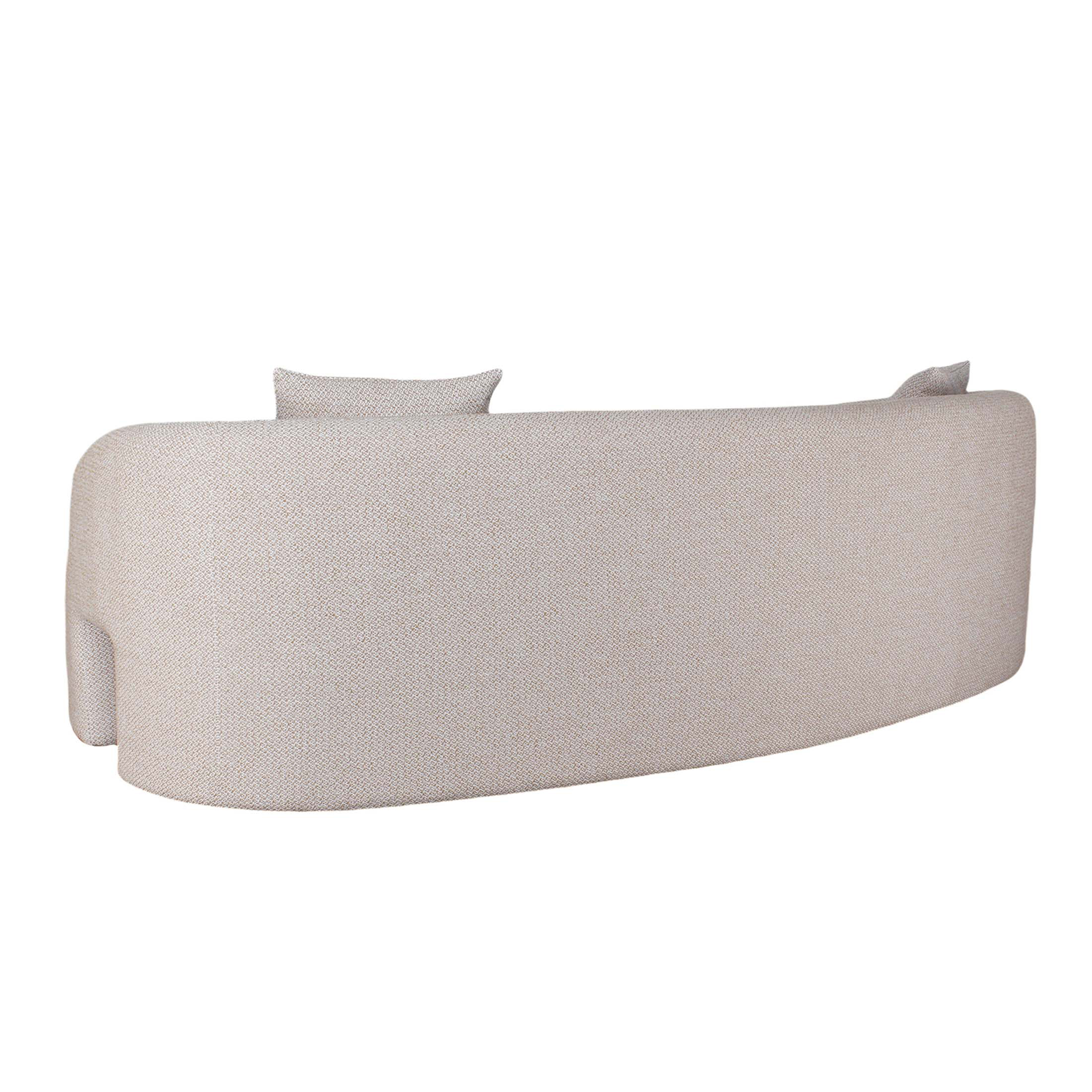 Sylvia Tweed 103.5-inch Sofa w/Accent Pillows 