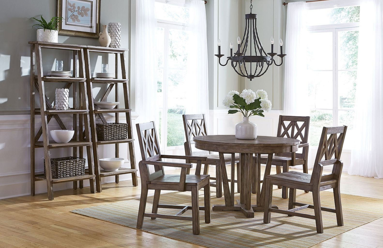 Foundry Wood 4-Tier Etagere