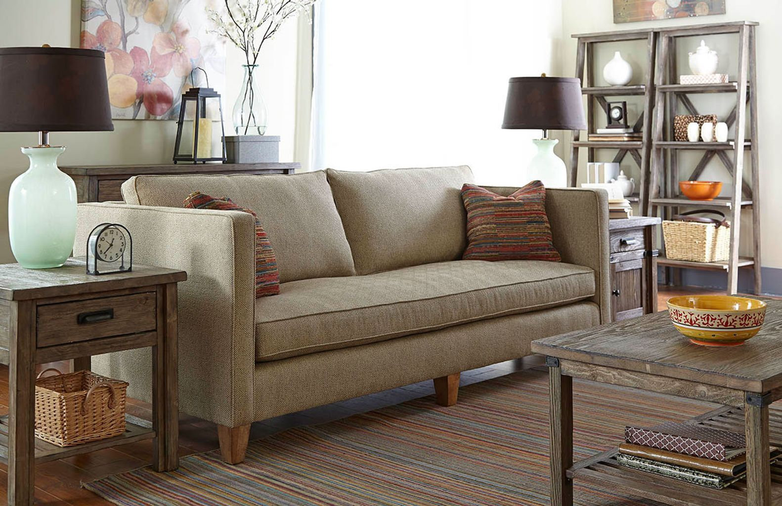 Foundry Square Wood 1-Drawer End Table