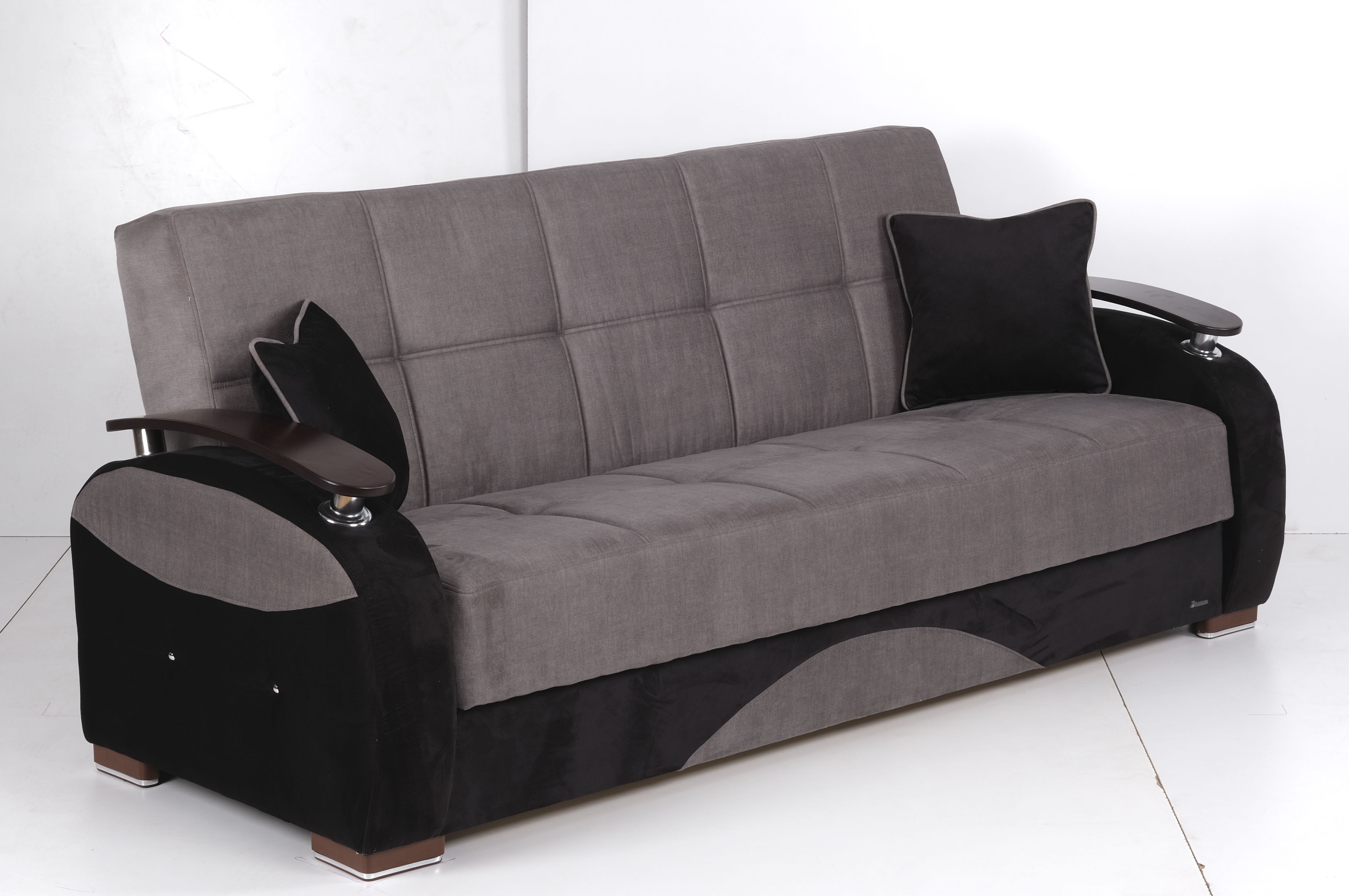 Yafah Fabric Convertible Living Set