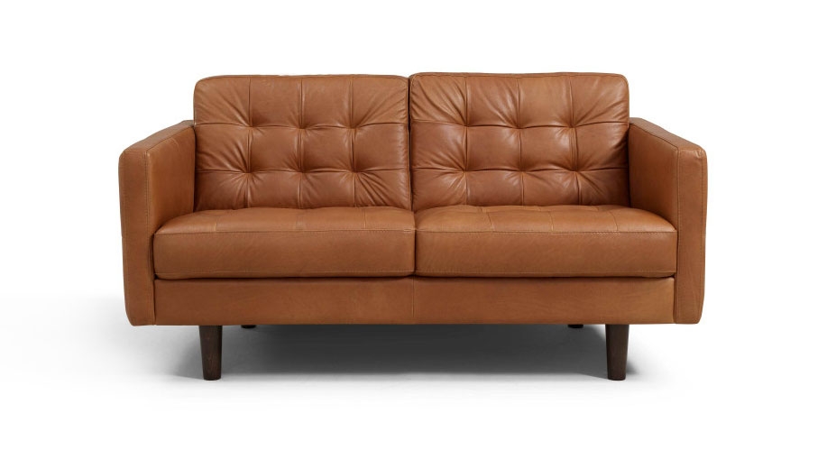 Venere Top Grain Leather Living Room Set